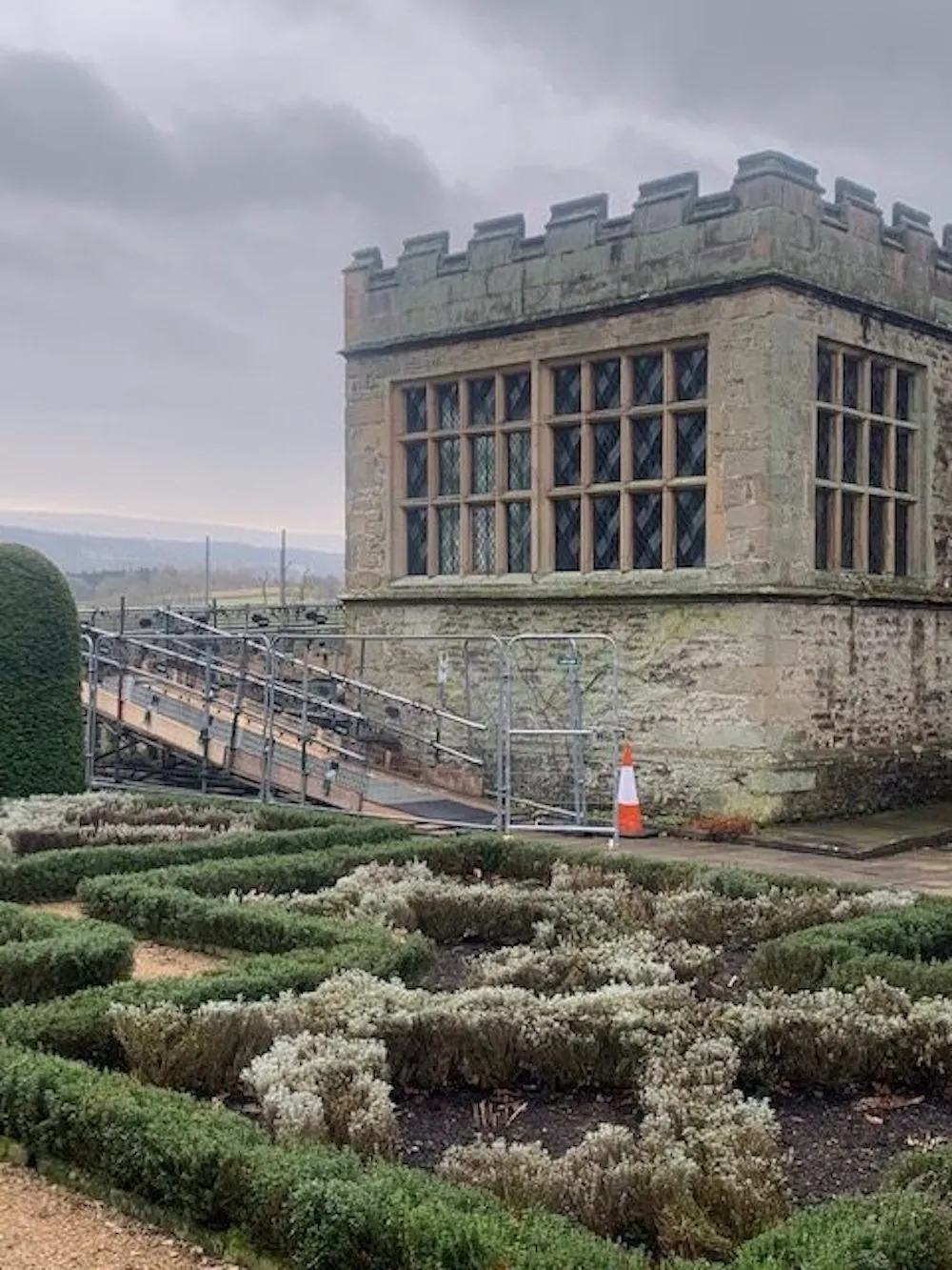 Haddon hall scaffolding